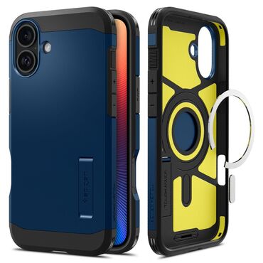 Maska Spigen "Tough Armor Mag" za iPhone 16 - Navy Blue