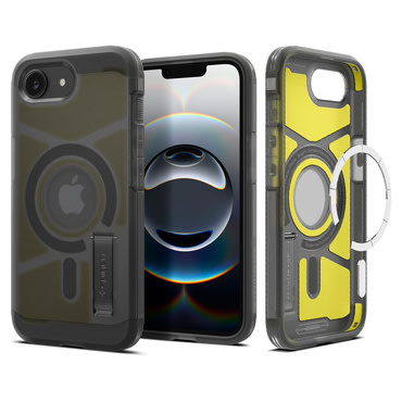 Maska Spigen "Tough Armor Mag" za iPhone 16e / 17e - Frost Black