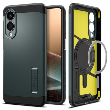 Maska Spigen "Tough Armor Mag" za Samsung Galaxy S25 Edge - Abyss Green