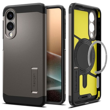 Maska Spigen "Tough Armor Mag" za Samsung Galaxy S25 Edge - gunmetal