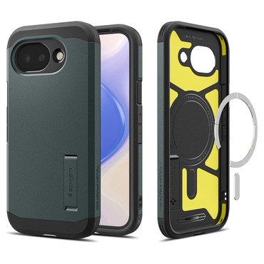 Maska Spigen "Tough Armor Mag" za Google Pixel 10a - Abyss Green