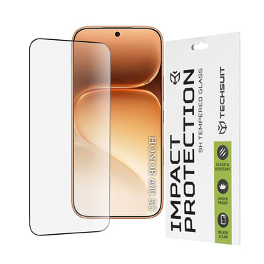 Premium 3D Full Body zaštitno staklo "Techsuit" za Honor 600 / 600 Pro - crno