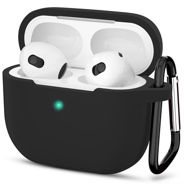 Silikonska maskica Techsuit za Apple AirPods 3 - crna