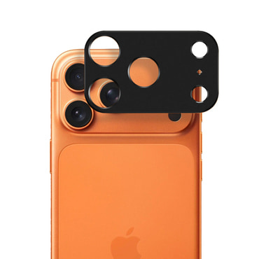 Full body zaštitno staklo za zadnju kameru za zadnjo kamero za iPhone 17 Pro Max - crn