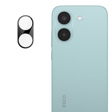 Full body zaštitno staklo za zadnju kameru za zadnjo kamero za Xiaomi Poco X8 Pro - crn