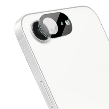 Full body zaštitno staklo za zadnju kameru za zadnjo kamero za iPhone 16e / 17e - crn