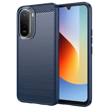 TPU gel maska "Brushed Carbon" za Xiaomi Redmi A7 Pro - plav
