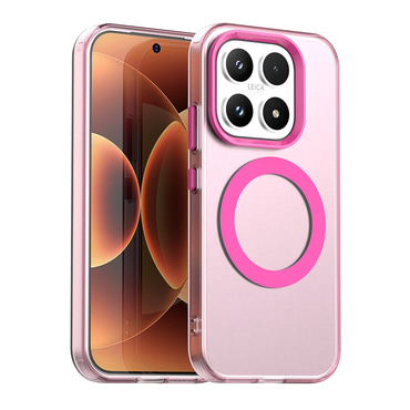 Hibridna maska Techsuit "CandyCase MagSafe" za Xiaomi 17 - pink