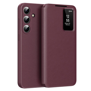 Torbica Techsuit "SmartView" za Samsung Galaxy S26 Plus - red