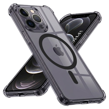 Hibridna maska Techsuit "Shockproof MagSafe" za iPhone 12 Pro Max - smoke black
