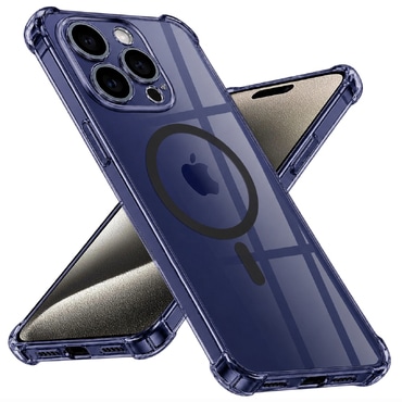 Hibridna maska Techsuit "Shockproof MagSafe" za iPhone 15 Pro Max - smoke black