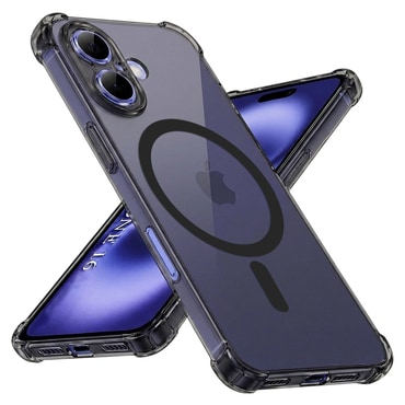 Hibridna maska Techsuit "Shockproof MagSafe" za iPhone 16 - smoke black