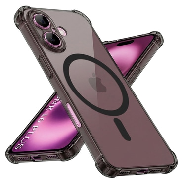Hibridna maska Techsuit "Shockproof MagSafe" za iPhone 16 Plus - smoke black