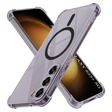 Hibridna maska Techsuit "Shockproof MagSafe" za Samsung Galaxy S23 Plus - smoke black