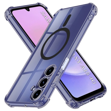 Hibridna maska Techsuit "Shockproof MagSafe" za Samsung Galaxy A15 - smoke black