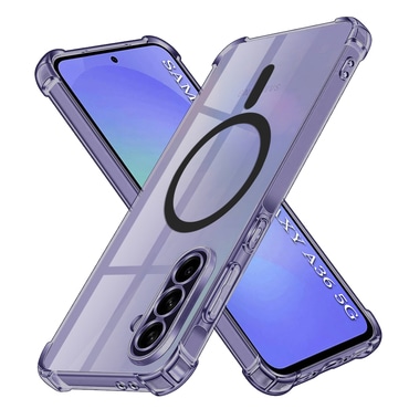 Hibridna maska Techsuit "Shockproof MagSafe" za Samsung Galaxy A36 - smoke black