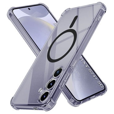 Hibridna maska Techsuit "Shockproof MagSafe" za Samsung Galaxy S24 Plus - smoke black