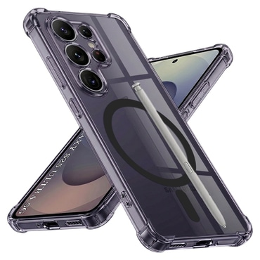 Hibridna maska Techsuit "Shockproof MagSafe" za Samsung Galaxy S25 Ultra - smoke black