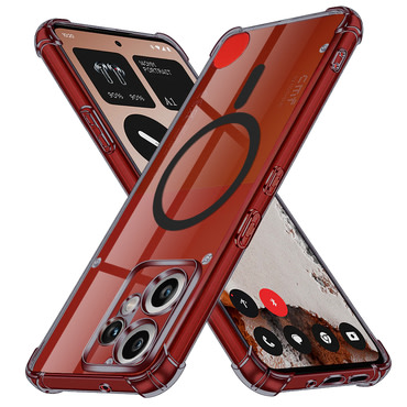 Hibridna maska Techsuit "Shockproof MagSafe" za Nothing CMF Phone 2 Pro - smoke black
