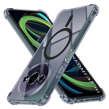 Hibridna maska Techsuit "Shockproof MagSafe" za Xiaomi Redmi A3 / A3x - smoke black