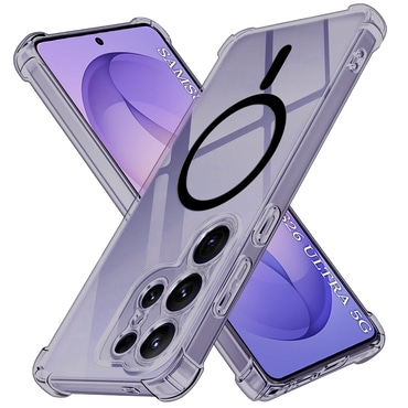 Hibridna maska Techsuit "Shockproof MagSafe" za Samsung Galaxy S26 Ultra - smoke black