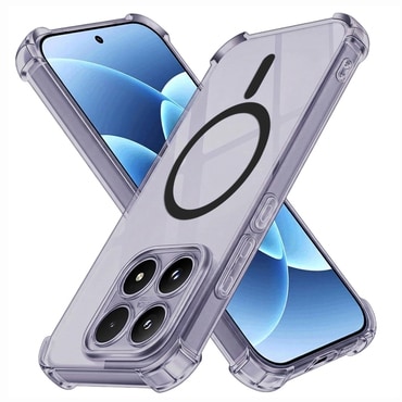 Hibridna maska Techsuit "Shockproof MagSafe" za Xiaomi 17 - smoke black