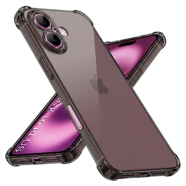 TPU gel maskica Techsuit "Shockproof" za iPhone 16 Plus - smoke black