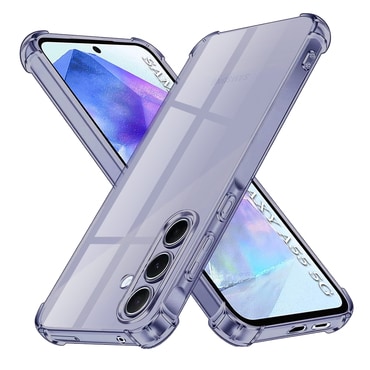 TPU gel maskica Techsuit "Shockproof" za Samsung Galaxy A55 - smoke black