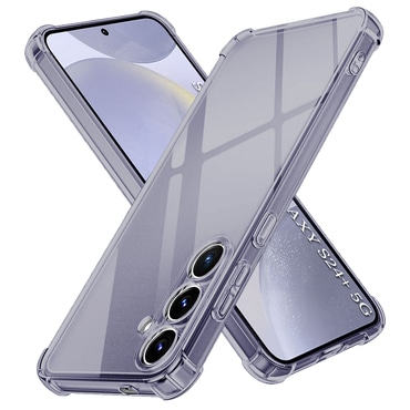 TPU gel maskica Techsuit "Shockproof" za Samsung Galaxy S24 Plus - smoke black
