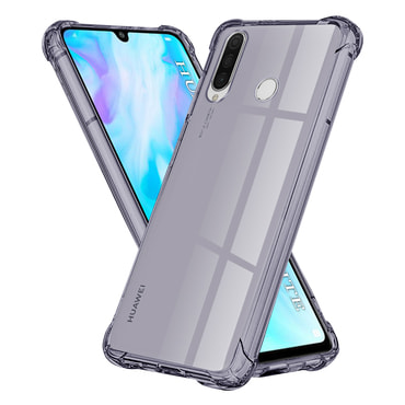 TPU gel maskica Techsuit "Shockproof" za Huawei P30 Lite - smoke black