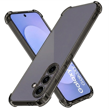TPU gel maskica Techsuit "Shockproof" za Samsung Galaxy S25 FE - smoke black