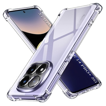 TPU gel maskica Techsuit "Shockproof" za Xiaomi Redmi Note 14 Pro Plus 5G - clear