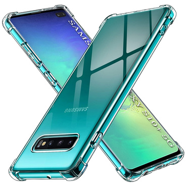 TPU gel maskica Techsuit "Shockproof" za Samsung Galaxy S10 Plus - clear