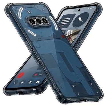 TPU gel maskica Techsuit "Shockproof" za Nothing Phone (3a) - smoke black