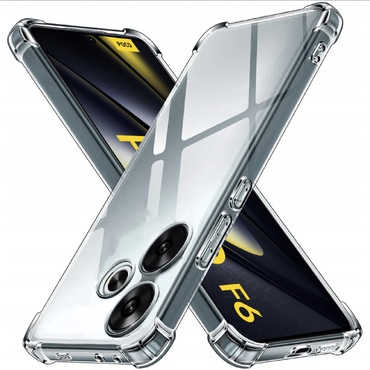 TPU gel maskica Techsuit "Shockproof" za Xiaomi Poco F6 - clear