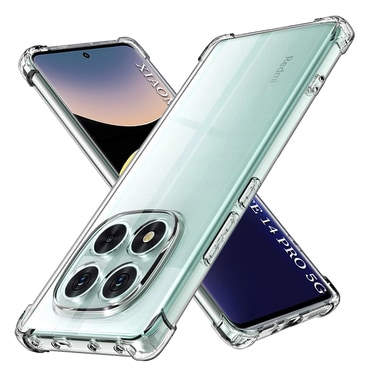 TPU gel maskica Techsuit "Shockproof" za Xiaomi Redmi Note 14 Pro 5G / Poco X7 - clear