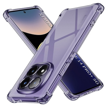 TPU gel maskica Techsuit "Shockproof" za Xiaomi Redmi Note 14 Pro Plus 5G - smoke black