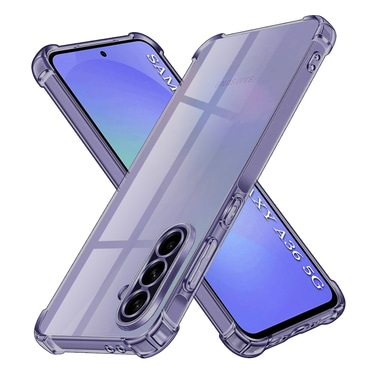 TPU gel maskica Techsuit "Shockproof" za Samsung Galaxy A36 - smoke black