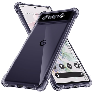 TPU gel maskica Techsuit "Shockproof" za Google Pixel 6 Pro - smoke black