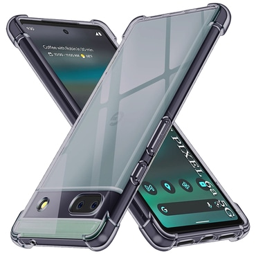TPU gel maskica Techsuit "Shockproof" za Google Pixel 6a - smoke black