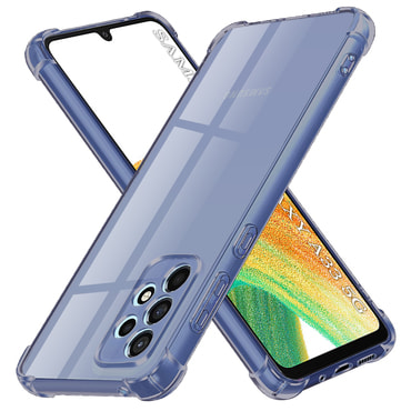 TPU gel maskica Techsuit "Shockproof" za Samsung Galaxy A33 5G - smoke black