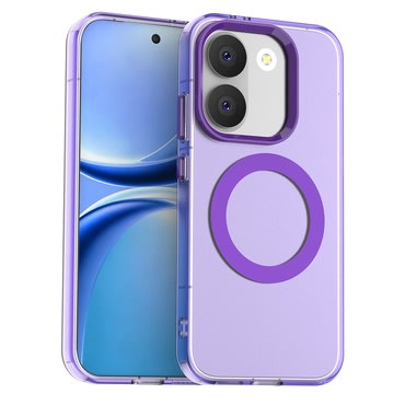 Hibridna maska Techsuit "CandyCase MagSafe" za Xiaomi Poco X8 Pro - purple