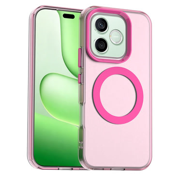 Hibridna maska Techsuit "CandyCase MagSafe" za Honor 600 Lite - pink
