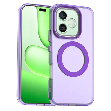 Hibridna maska Techsuit "CandyCase MagSafe" za Honor 600 Lite - purple