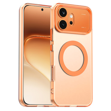 Hibridna maska Techsuit "CandyCase MagSafe" za Honor 600 / 600 Pro - orange