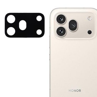 Full body zaštitno staklo za zadnju kameru za zadnjo kamero za Honor 600 Pro - crn