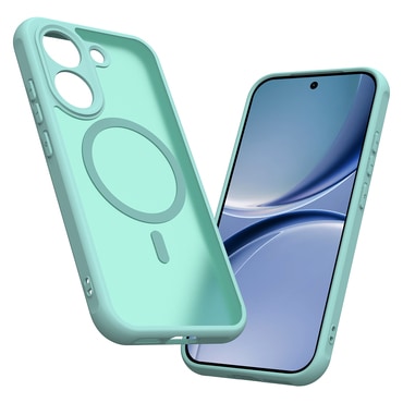 Hibridna maska "HaloFrost II MagSafe" za Xiaomi Poco X8 Pro - mint green