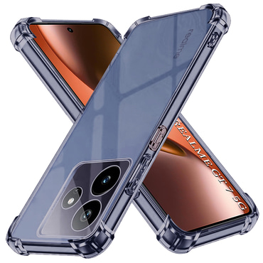 TPU gel maskica Techsuit "Shockproof" za Realme GT 7 - smoke black