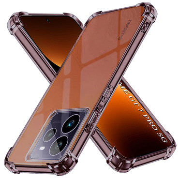 TPU gel maskica Techsuit "Shockproof" za Realme GT 7 Pro - smoke black