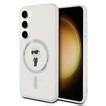 Maskica Karl Lagerfeld "IML MagSafe" za Samsung Galaxy S24 - transparent ikonik